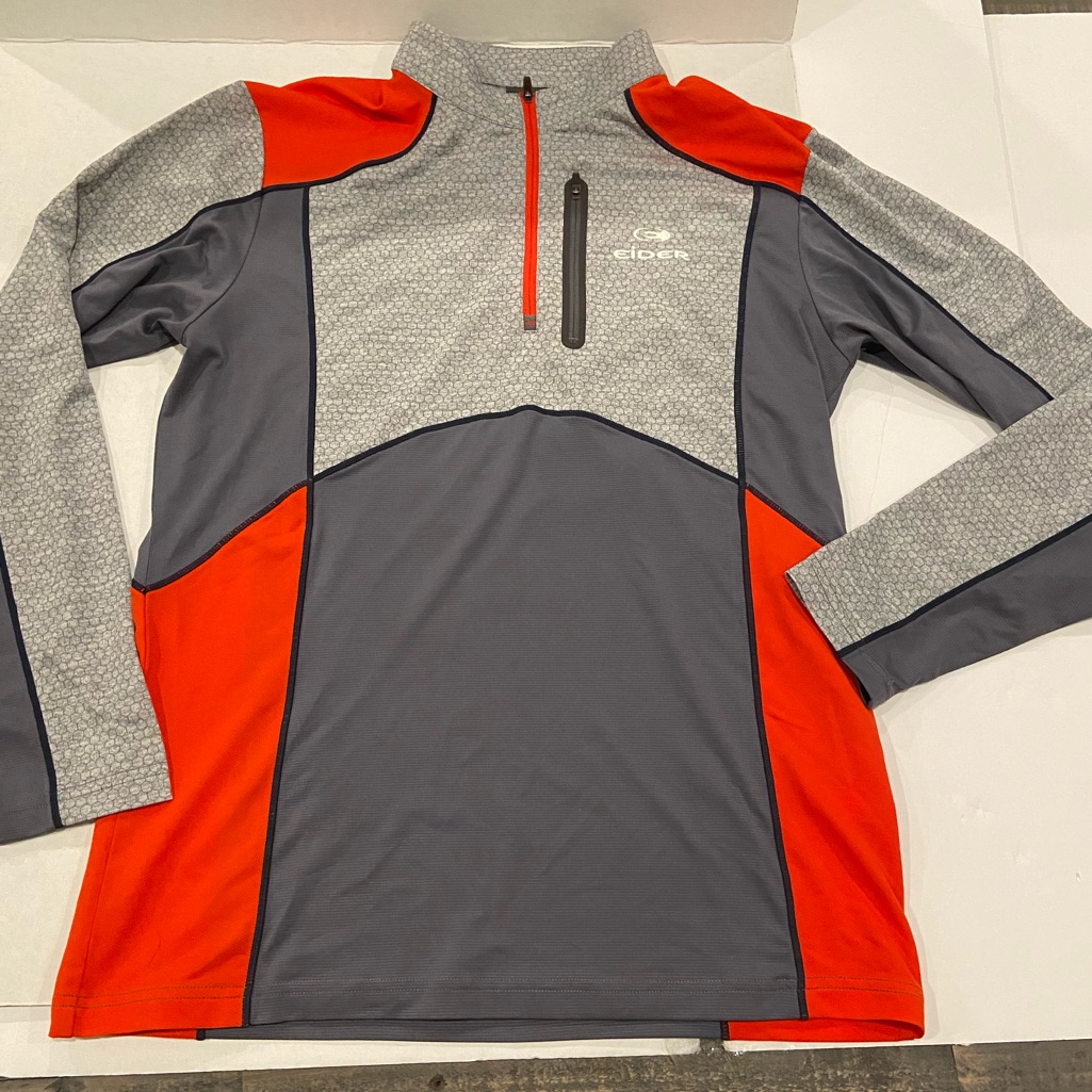 Euc. Eider Ski Top. Base Layer. 1/2 Zip.